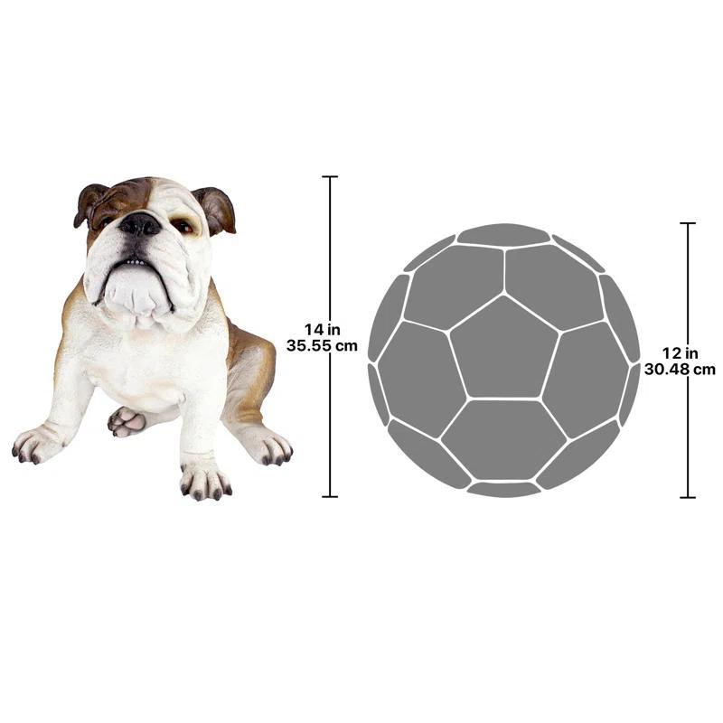 Design Toscano Buster the Bulldog Statue