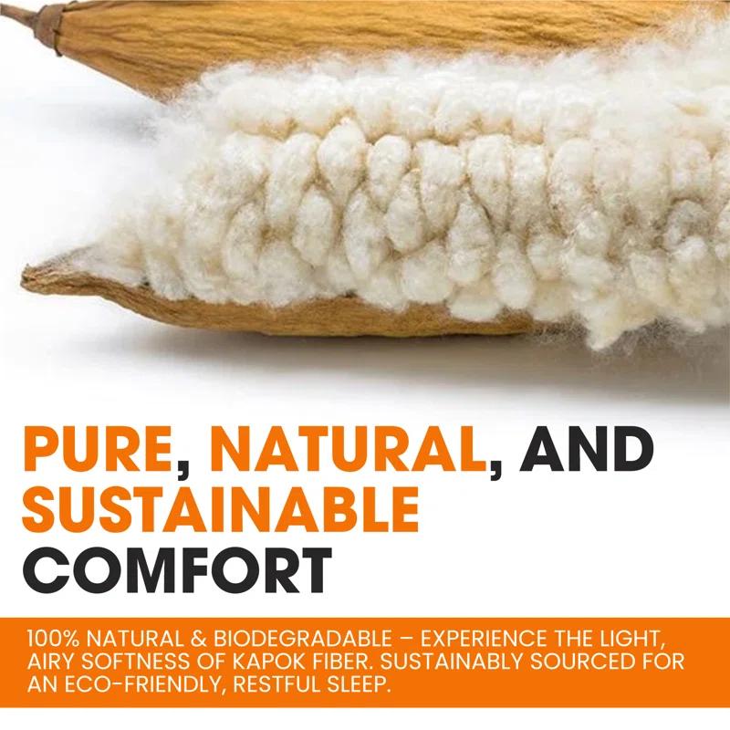 Alwyn Home Bryn Fiber Medium Pillow