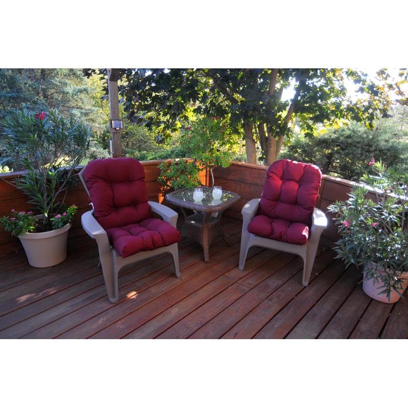 Latitude Run® Outdoor 3'' Adirondack Chair Seat / Back Cushion