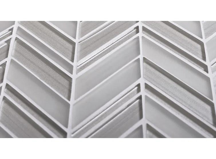 1.2" x 3.5" Glass Mosaic Wall & Floor Tile