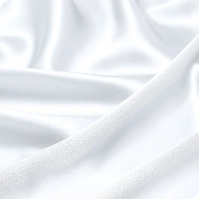 Bare Home Soft Poly Satin Pillowcase Set