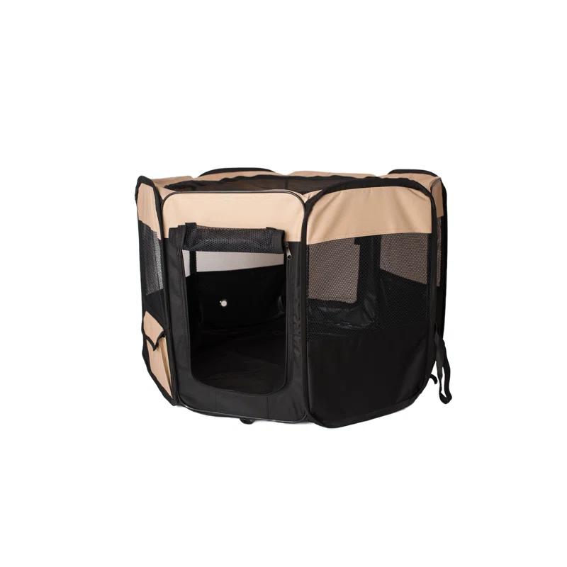 6 Panel Plastic Exercise Pen With Door