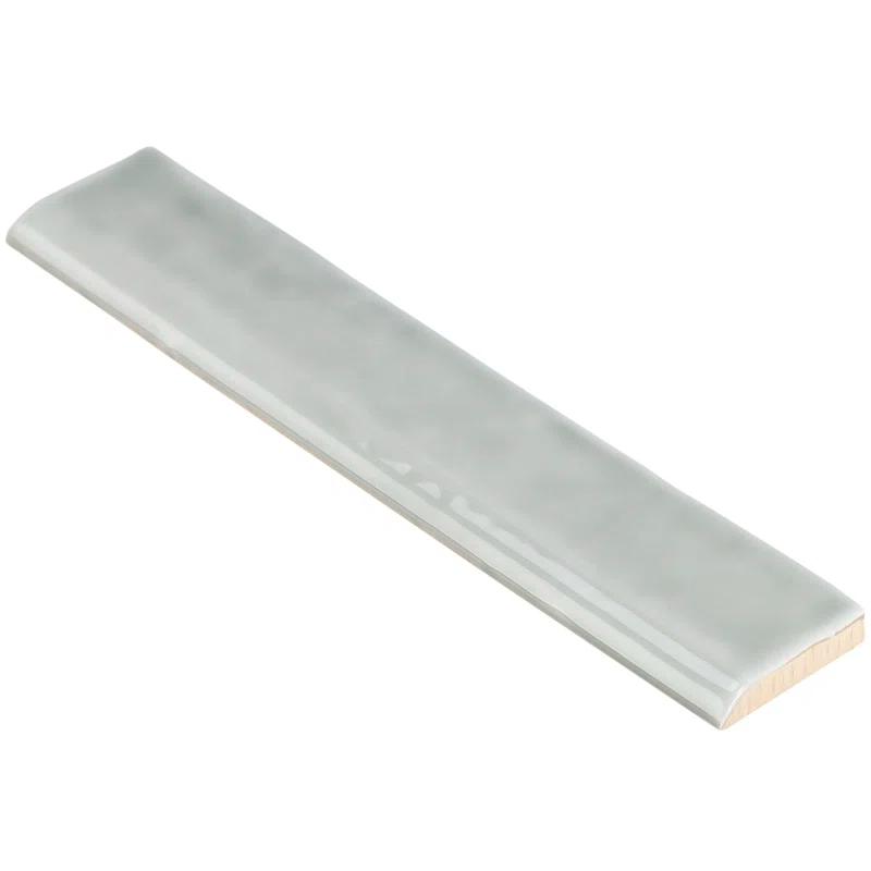 Bond Tile Brookline 10" x 2" Ceramic Bullnose Wall Tile Trim