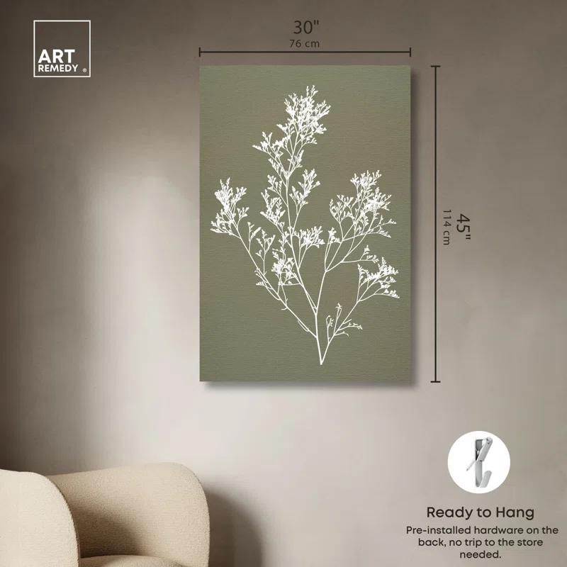 Art Remedy Timeless Leaf I Botanical  Wall Art by Art Remedy
