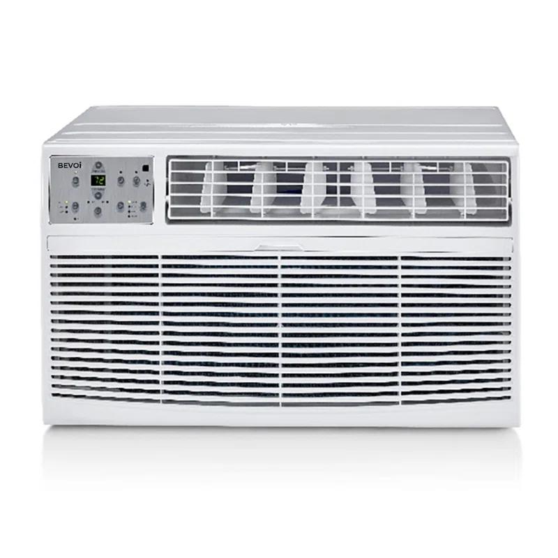 Bevoi Bevoi 12000 BTU Through The Wall Air Conditioner for 350 Square Feet with Heater and Remote Included