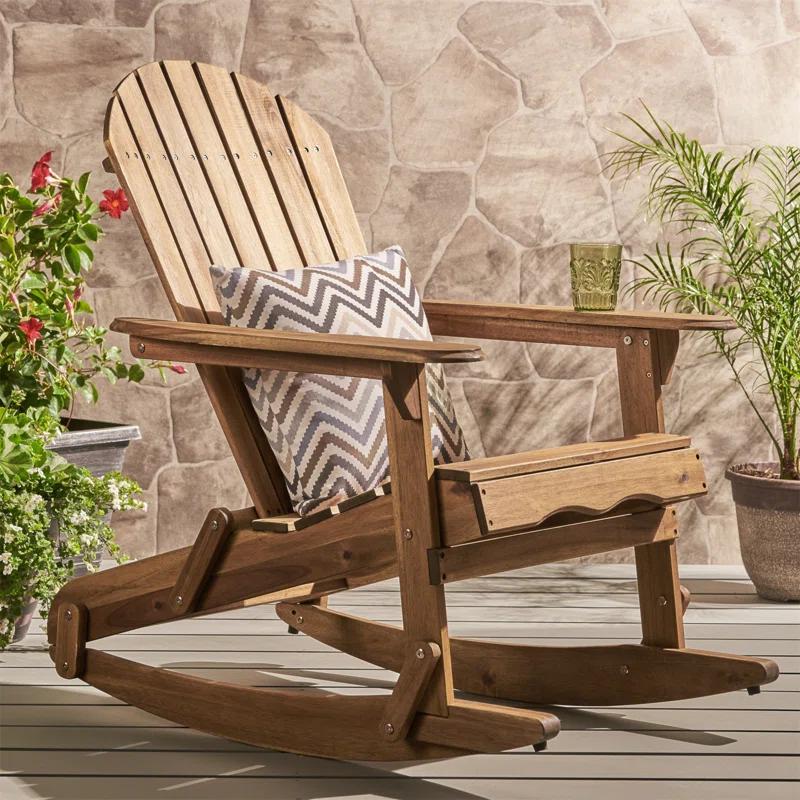 Rosecliff Heights MALIBU ADIRONDACK ROCKING CHAIR