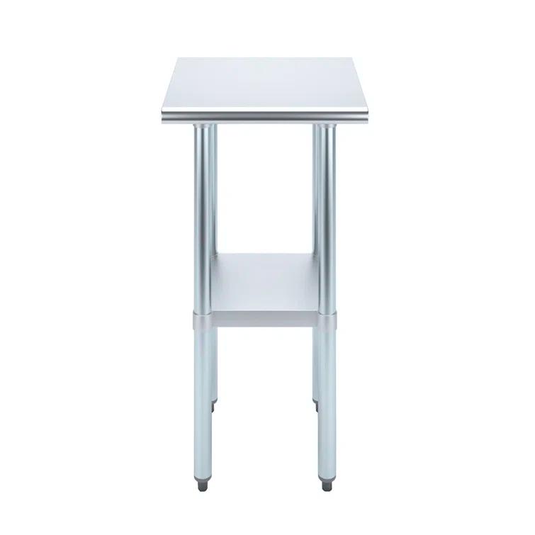 Amgood Stainless Steel Top Workbench