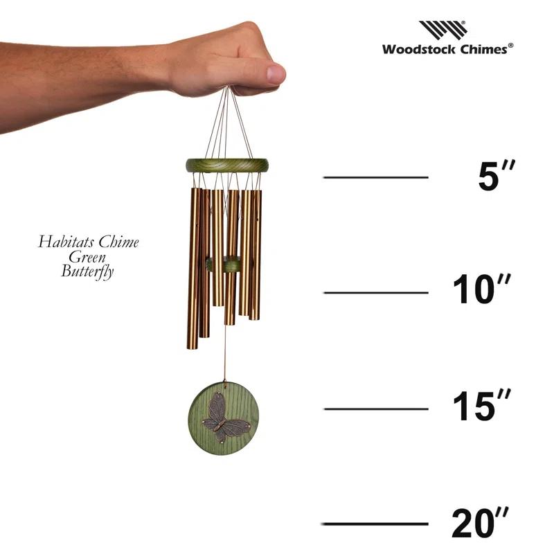 Woodstock Chimes Metal Insects Wind Chime