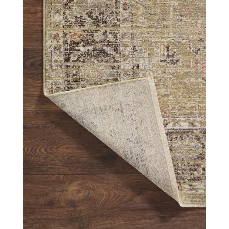 Magnolia Home by Joanna Gaines x Loloi Magnolia Home By Joanna Gaines X Loloi Millie Gold / Charcoal Area Rug