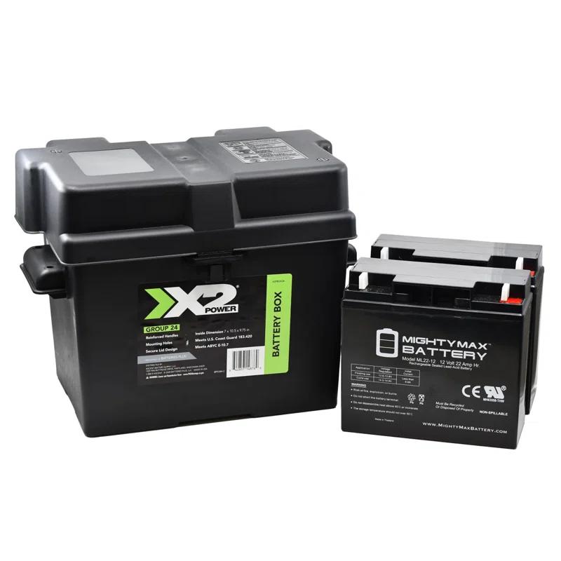 Dual Swing Gate Operator - GG1300U/AS1300U AC/DC - ETL Listed - Solar Kit 50W