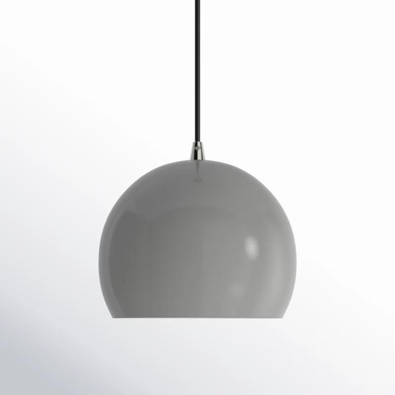 Schultz Single Light Metal Dimmable Pendant