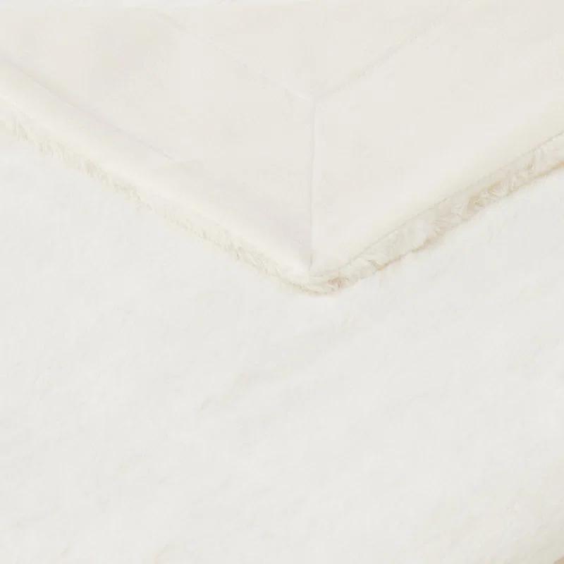 Vince Camuto Vince Camuto Faux Rabbit Fur Gift Boxed Throw