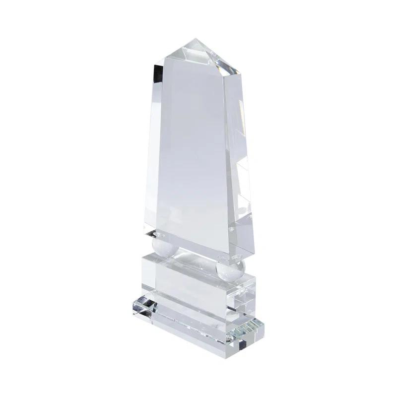 Global Views Crystal Obelisk-Wide