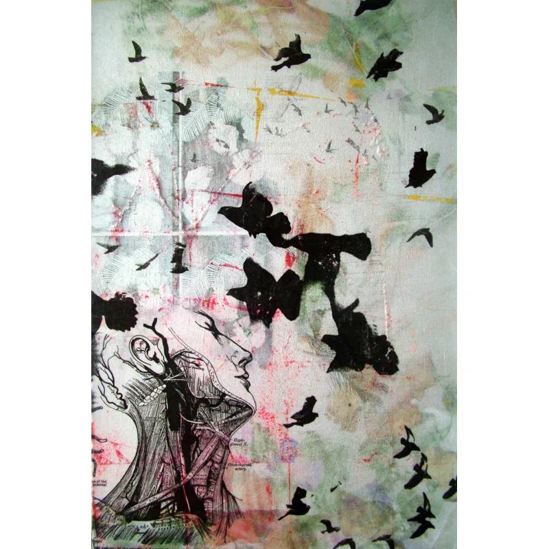 Marmont Hill " The Dreamer " by Tracy Silva Barbosa Painting Print