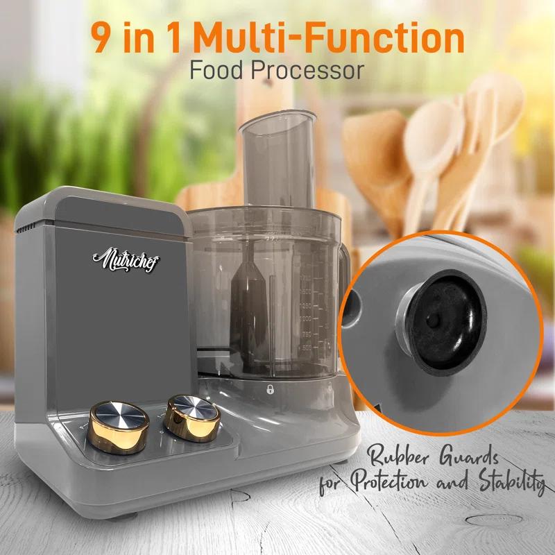 NutriChef NutriChef 12-Cup Multifunction Food Processor