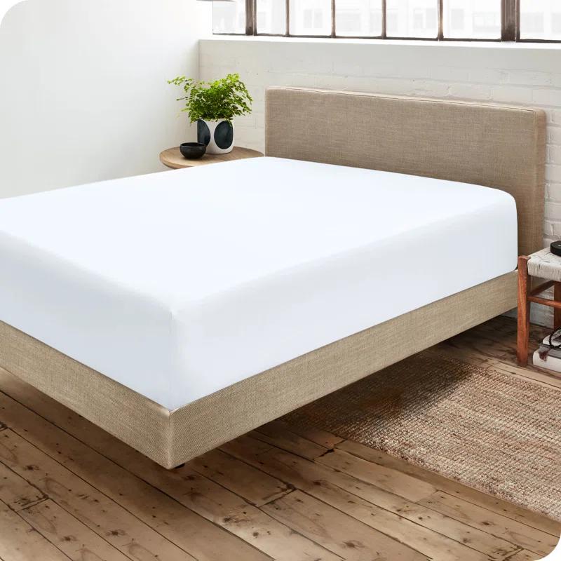 Bare Home Microfiber Fitted Sheet