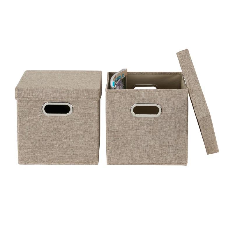 Household Essentials Household Essentials Fabric Bin (Set of 2)