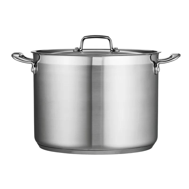 Tramontina Gourmet Aluminum Stock Pot with Lid