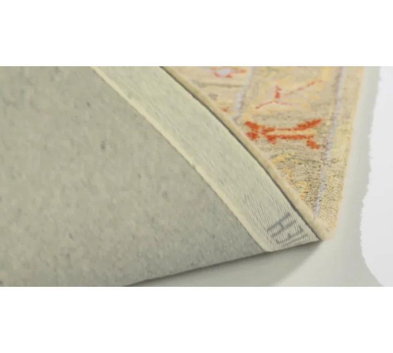 Antiquity AT63 Hand Tufted Area Rug - Beige/Multi - 6'x6' - Safavieh.