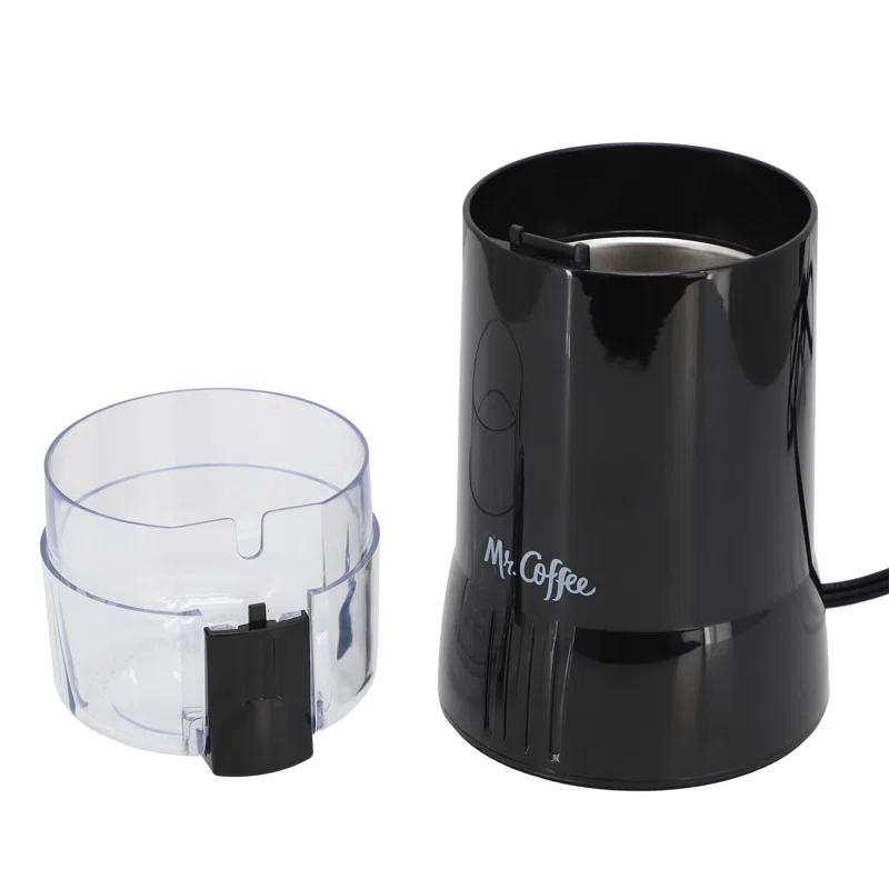 Mr. Coffee Mr. Coffee 4-12 Cup Electric Coffee Grinder with Safety Switch in Black