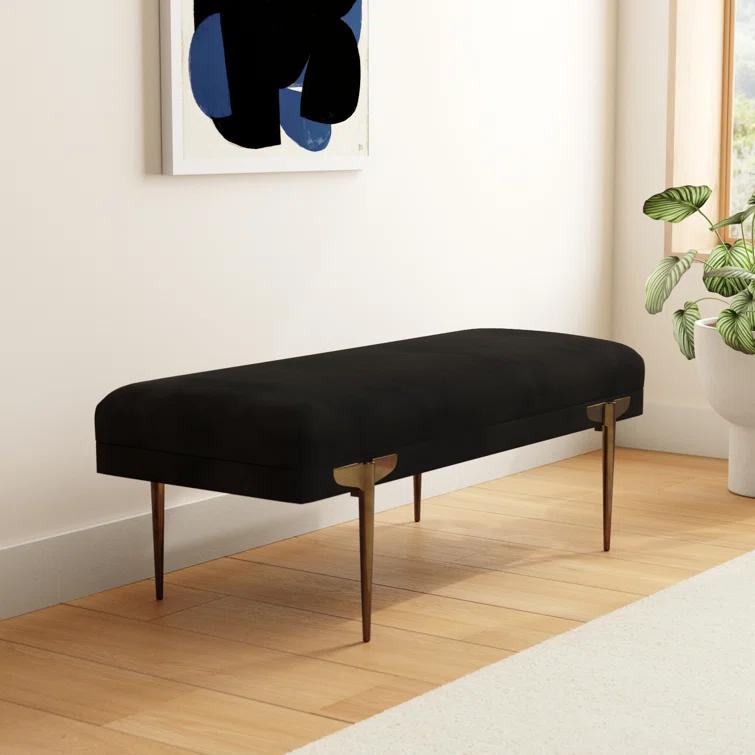 Amplitude 54" Velvet Bench