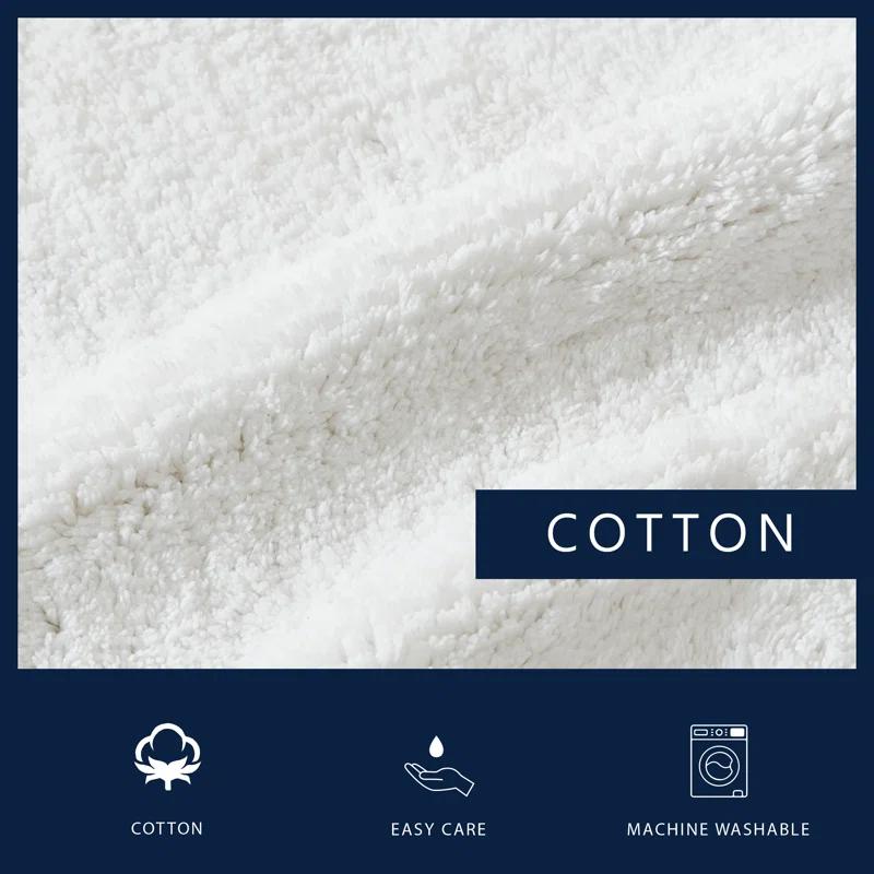 Nautica Nautica Peniston Solid Cotton Bath Rug Runner