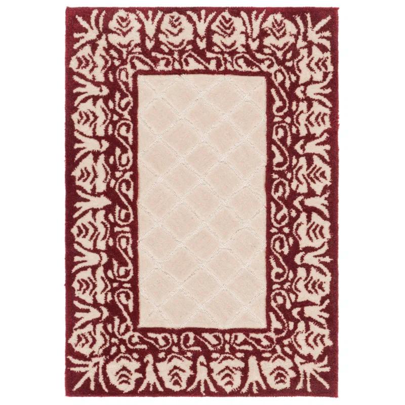 Safavieh Harrison Total Performance Hand Hooked Performance Bordered Rug
