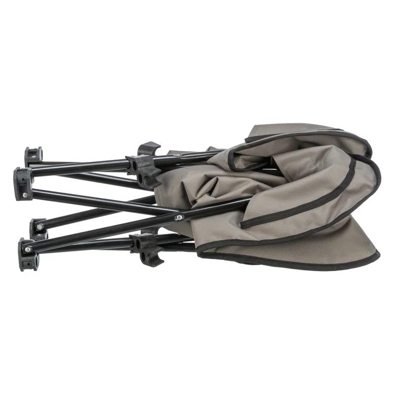 TRIXIE TRIXIE Camping Cot for Dogs, Elevated Dog Bed, Folding Padded Pet Bed, Raised Travel Lounger for Dogs