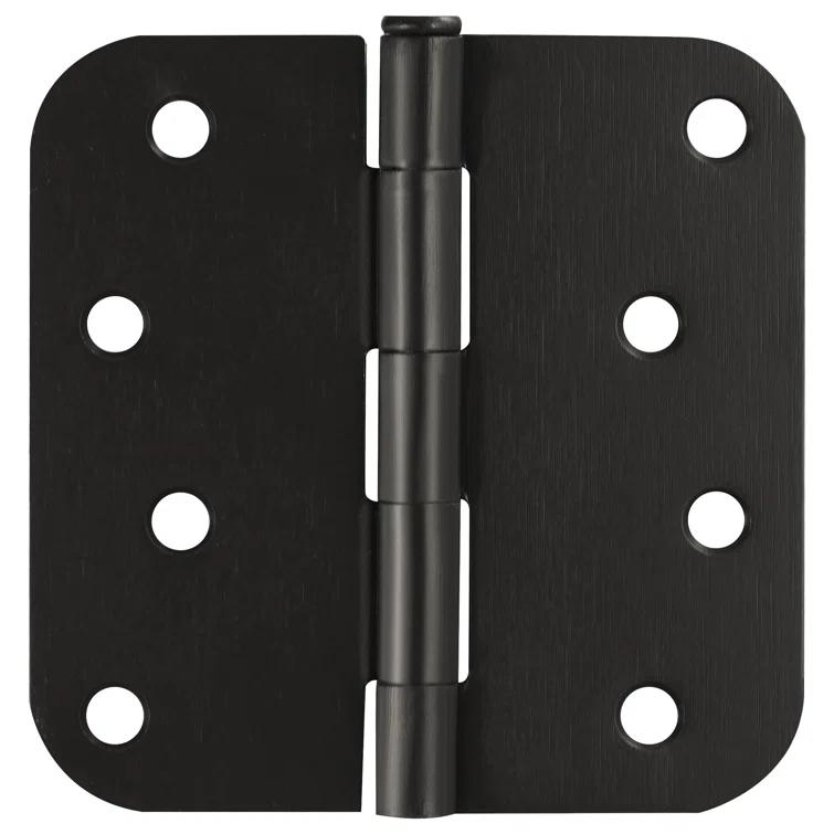 Design House Door Hinge- 4-Inch, 5/8-Inch Radius, 9-Pack (Set of 9)