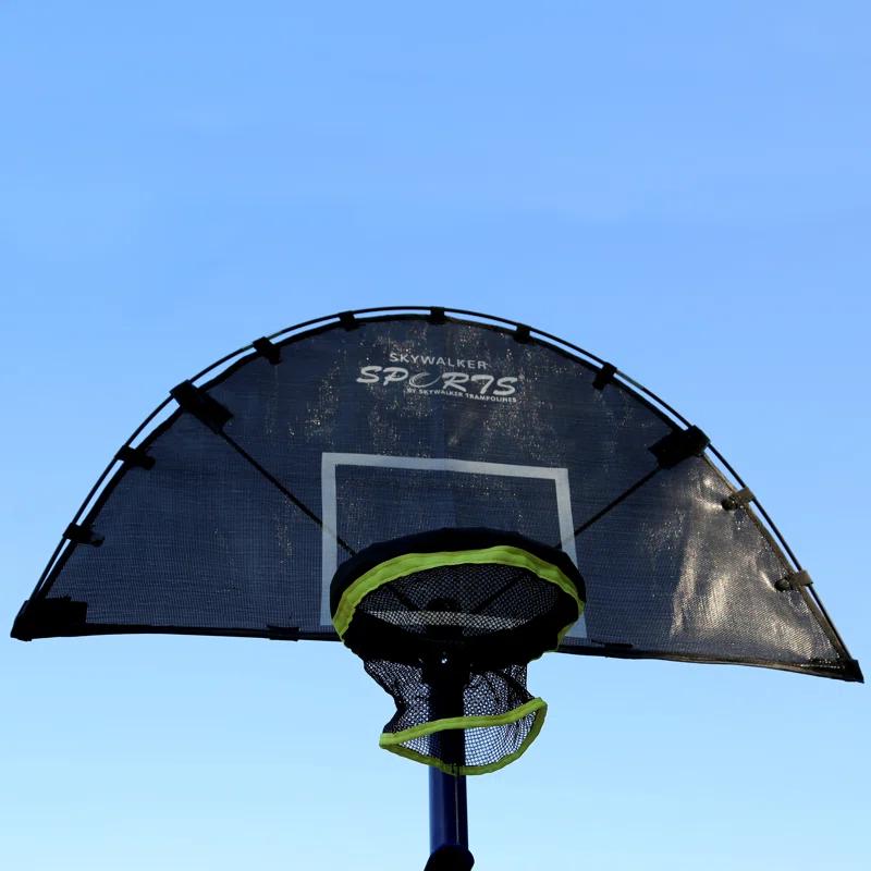 Skywalker Sports Geo Dome Climber Swing Set, Jungle Gym for Kids Outdoor Backyard with Basketball Hoop, Swing Bar