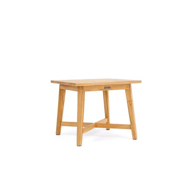 Winston Winston All-Natural Teak Outdoor 24" Square Side Table