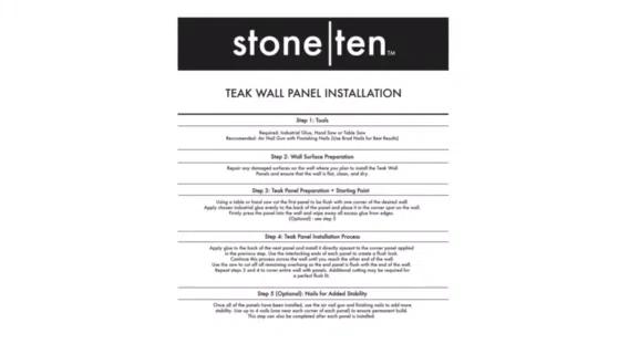 Stone Ten 7" x 21.25" Reclaimed Wood Wall Paneling (12-pack) (Set of 12)