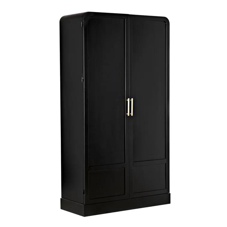 Noir Tresor Steel Armoire