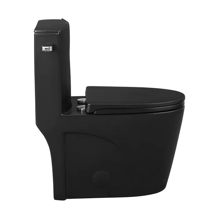 St. Tropez One Piece Elongated Toilet Dual Vortex Flush 1.6 GPF