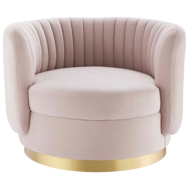Comfort Design Mats Modway Embrace Tufted Performance Velvet Performance Velvet Swivel Chair