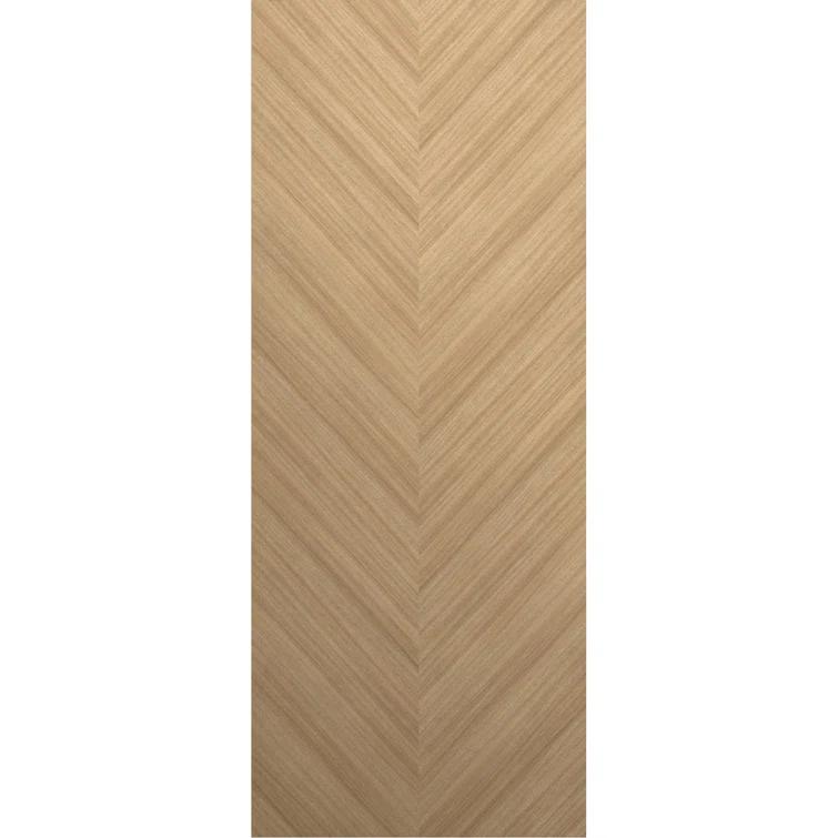 SARTODOORS Slab Door Panel | Ego 5005 | Wood Veneer Doors | Pocket Closet Sliding Barn
