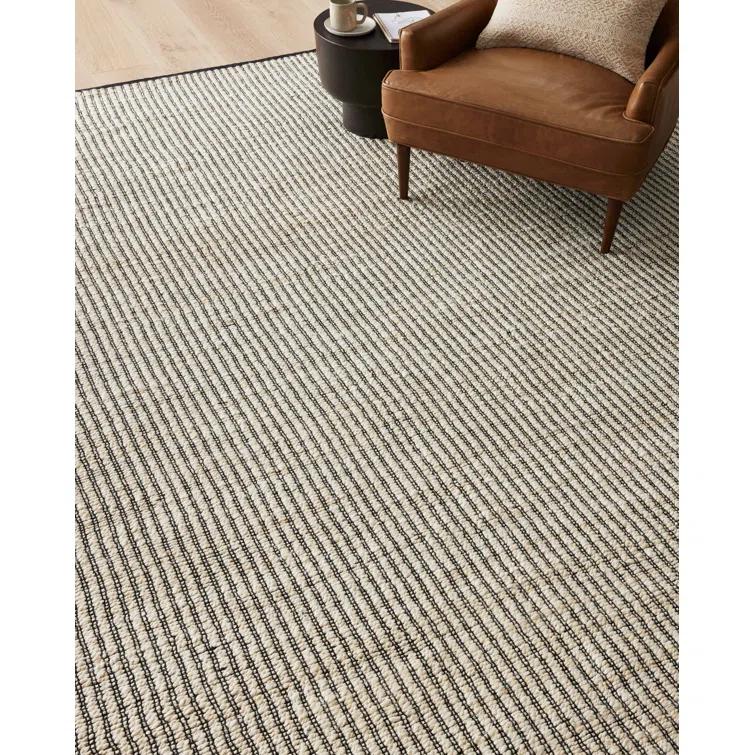 Angela Rose x Loloi Angela Rose x Loloi Colton Ivory / Black Area Rug