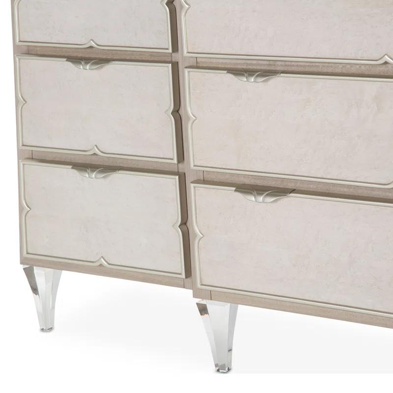 Michael Amini Camden Court 72.5'' W 9 - Drawer Dresser