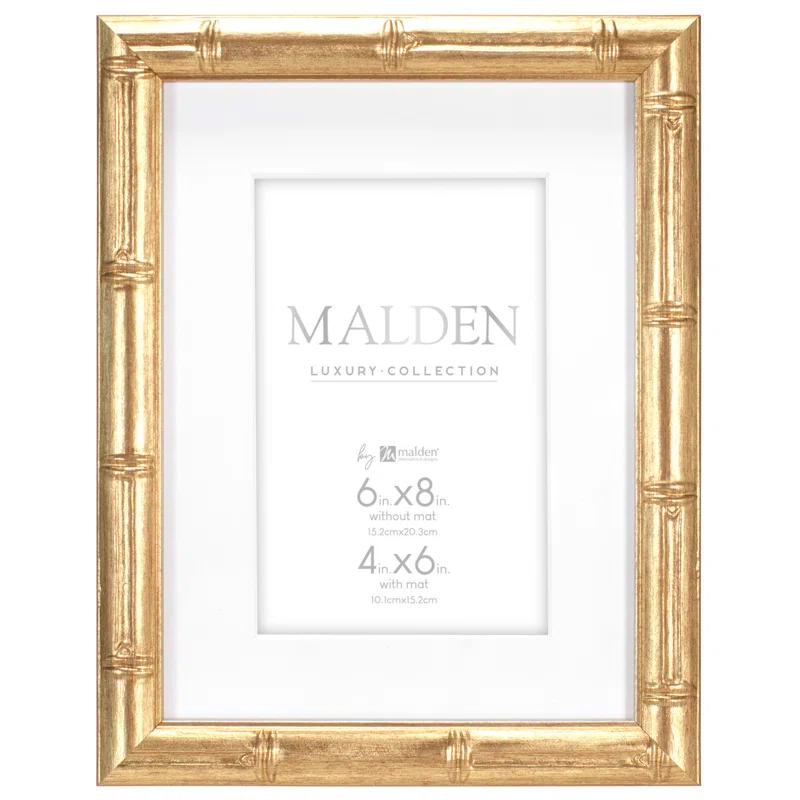 Malden Gold Picture Frame with Mat