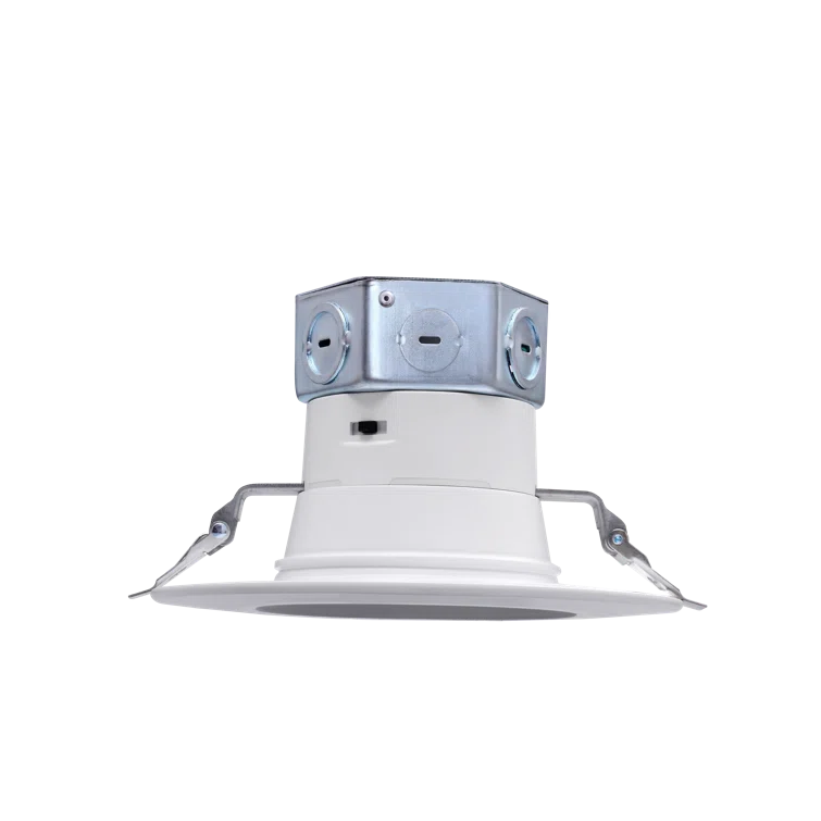 ETi Solid State Lighting 6 in. Canless 120-277v T24 Integrated LED Recessed Light Trim (Set of 4) 53192211-4PK