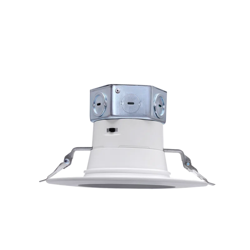 ETi Solid State Lighting 6 in. Canless 120-277v T24 Integrated LED Recessed Light Trim (Set of 4) 53192211-4PK