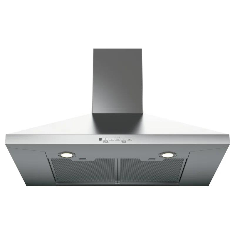 30" 350 CFM Convertible Wall Mount Range Hood with Night light