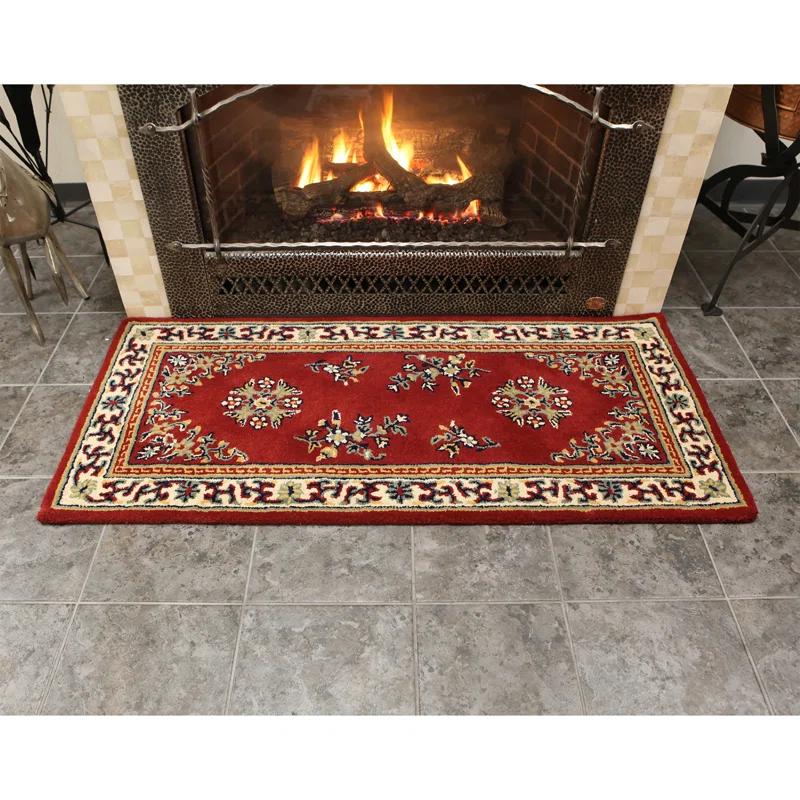 World Menagerie Geloff Hand Tufted Wool Oriental Rug