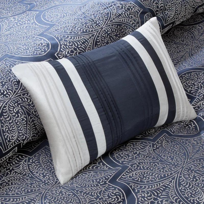 Madison Park Medina 8 Piece Jacquard Comforter Set