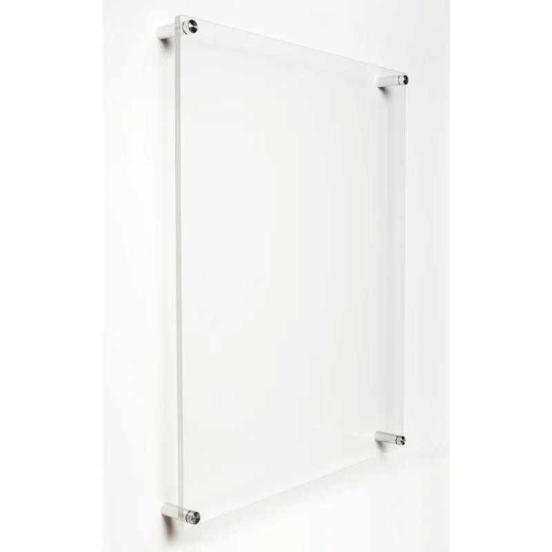 Double Panel Floating Acrylic Picture Frame