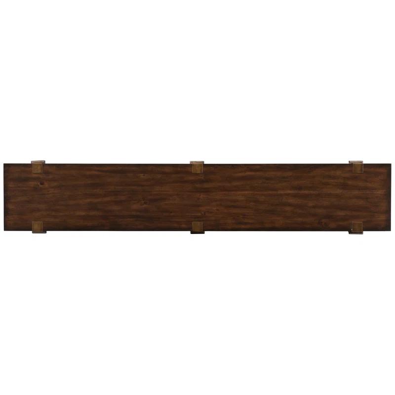 Hooker Furniture 80'' Solid Wood Top Console Table