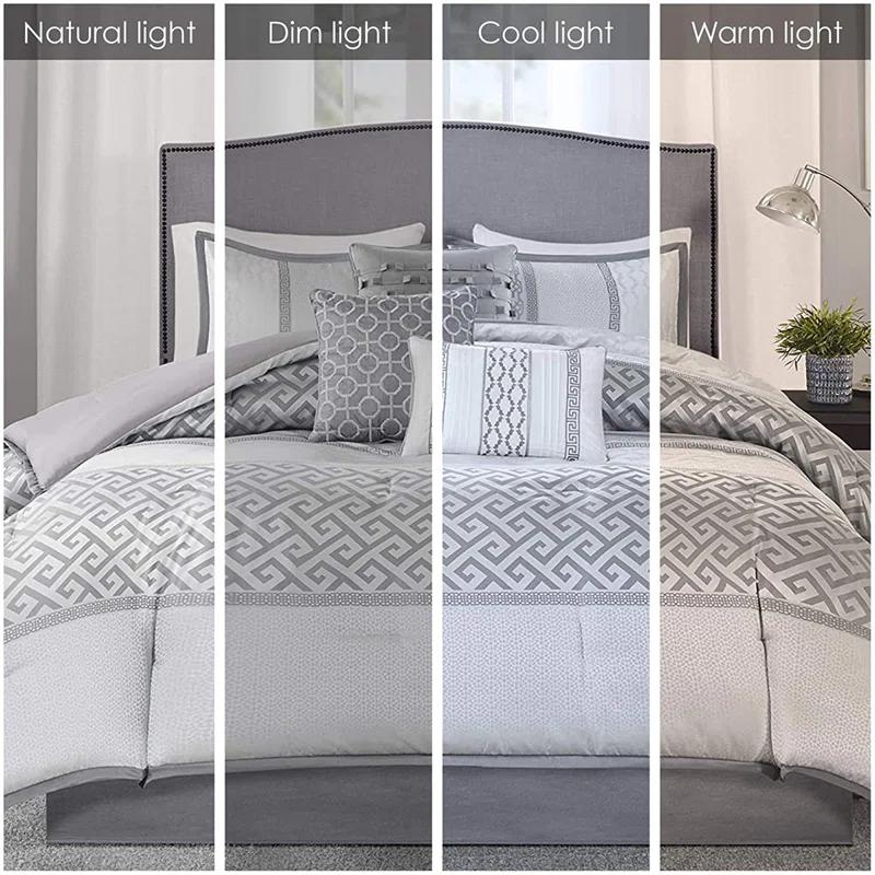 Madison Park Bennett 7 Piece Jacquard Comforter Set