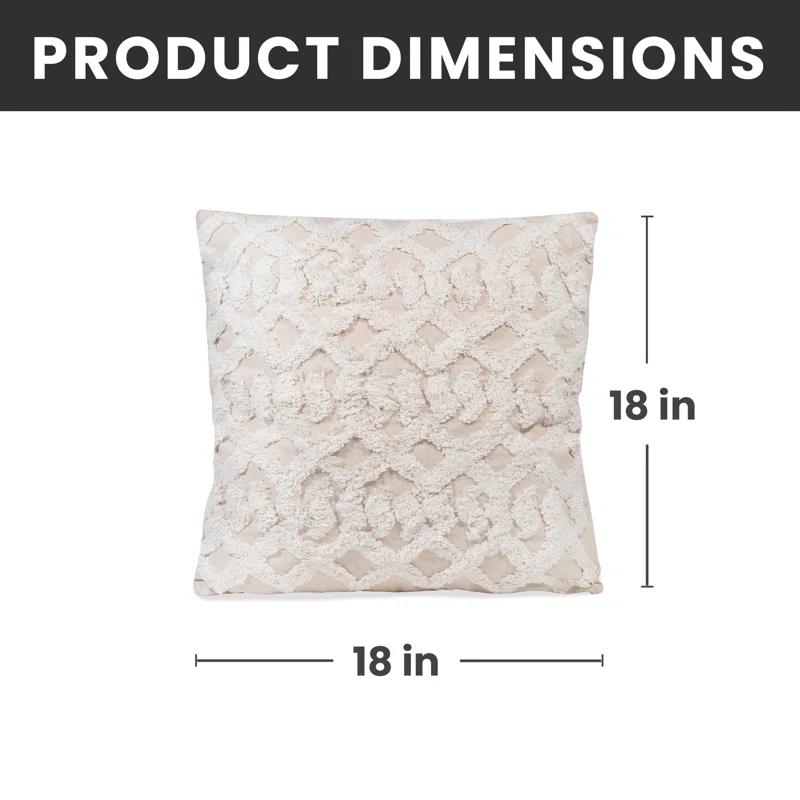 Cotton Throw Pillow