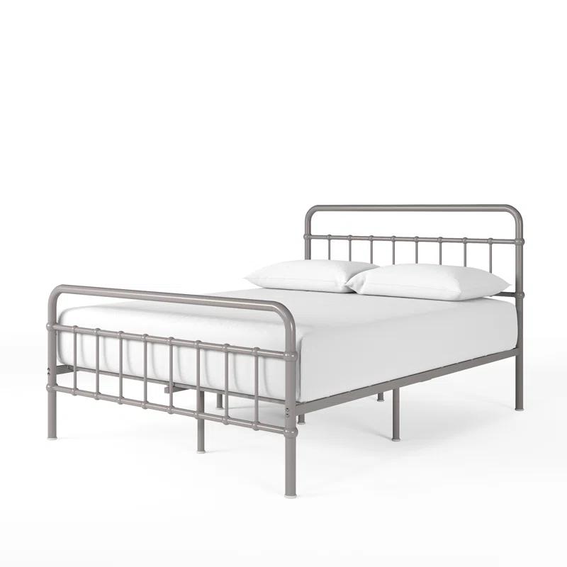 Zinus Florence 42" Modern Farmhouse Metal Platform Bed