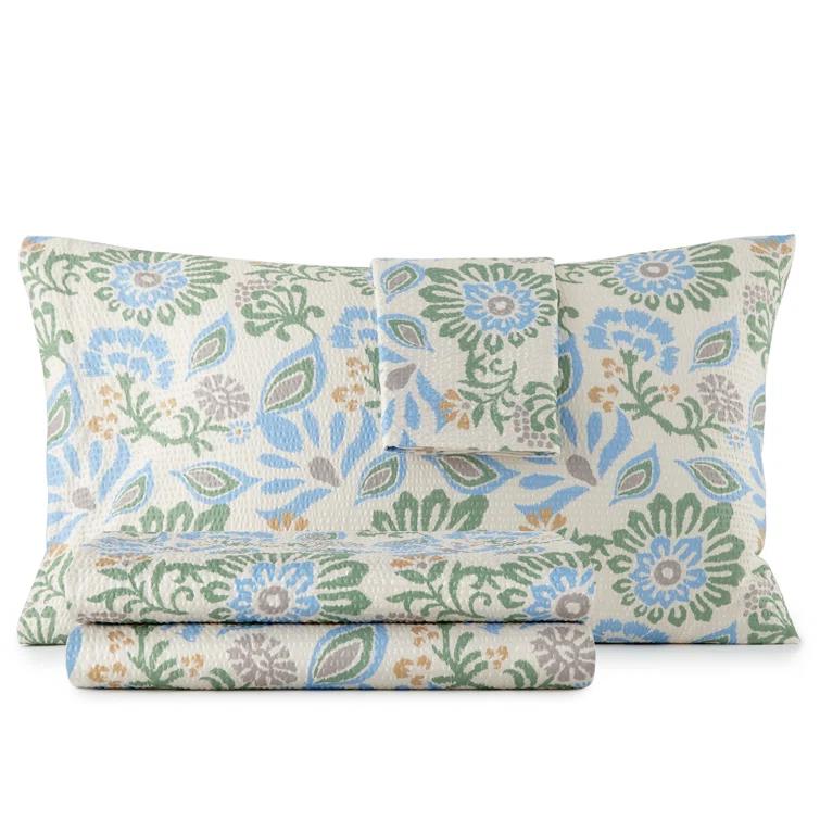 Shavel Home Products Seersucker Sheet Set